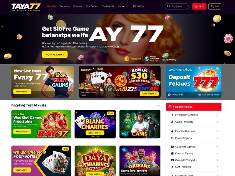 Welcome to taya77.com – your premier destination for online gambling games. Explore slots, poker, live dealers, and exclusive bonuses. Play securely and responsibly.